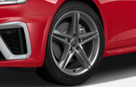 Диск литой R18 VAG дизайн S-Line звезда 5 сдвоенных спиц для Audi A4/S4 (8W/B9)