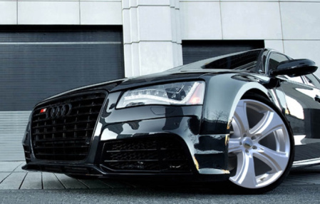 Воздухозаборники в бампер передний Audi A8/S8 (4H/D4)