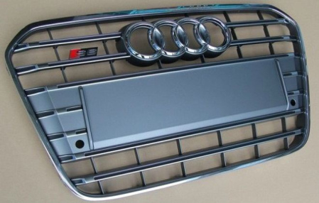 Решетка радиатора Audi A6/S6 (4G/C7) 2011-2014 из модификации S6 platinum grey
