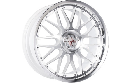 Диск литой R17 Keskin KT4 New Racer White front polished