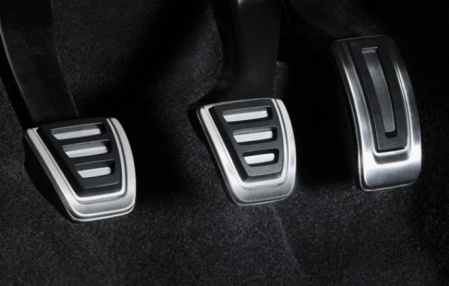 Накладки на педали Audi Q3 (8U) для автомобилей с МКПП