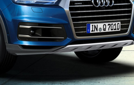 Накладка на бампер передний Audi Q7 (4M) из пакета Offroad