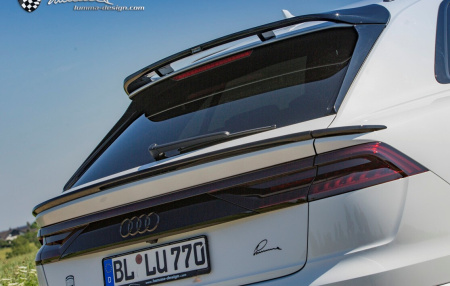 Накладка на крышку багажника Audi Q8 (4M) линия CLR 8S