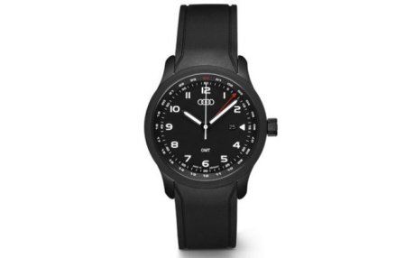 Часы Audi GMT Blackline чёрные