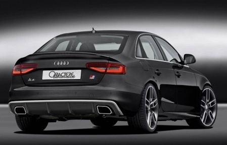 Комплект обвеса Audi A4 Sedan (8K/B8) 2012-2016 от компании Caractere в комплекте с глушителем