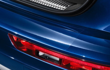 Защитная плёнка на задний бампер Audi Q5/SQ5 (8Y)