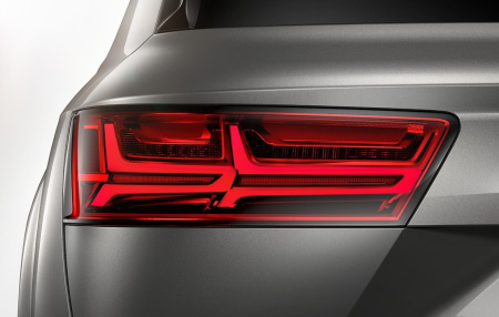 Задние фонари Audi Q7 (4M) светодиодные с динамическими указателями поворота