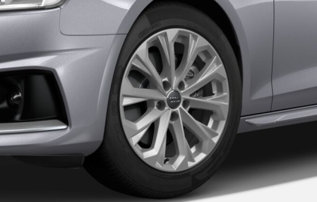 Диск литой R17 VAG дизайн Kristall 10 спиц для Audi A4 (8W/B9)
