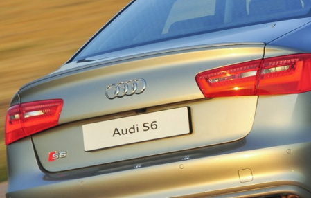 Спойлер крышки багажника Audi A6/S6 Sedan (4G/C7) 2011-2014