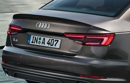 Спойлер крышки багажника Audi A4 Sedan (8W/B9) 2016-н.в.