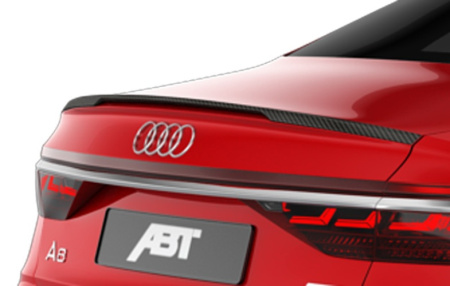 Спойлер крышки багажника Audi A8 (4N) карбоновый